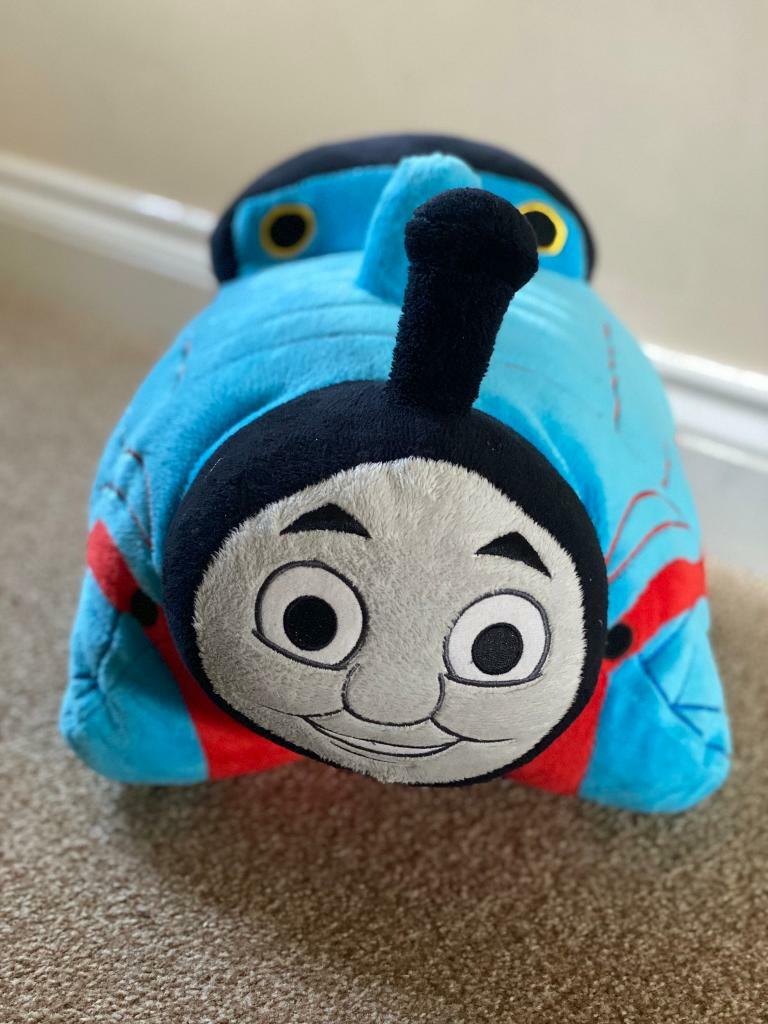 thomas the tank pillow pet